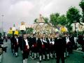Procession during the employer feasts in Castellón of the side
