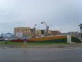 Sculptures of the Castellón plaza of the plain