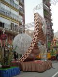 Gaiata of very modern cut, in the streets of Castellón of the side