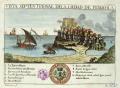 Representation of Peñíscola in the year 1786