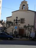 Facade of the parochial church of hill