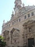 Facade of the parish of the blessed johns from the the València slice.