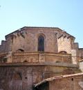 View of the apse during some works, blessed church Catherine of valency