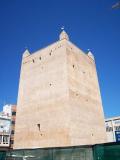 View of the tower of the castle of torrent, valency