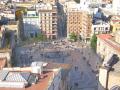 View of the plaza of the virgin, valency