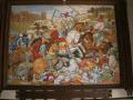  View of the mosaic allegorical thing of the Puig battle